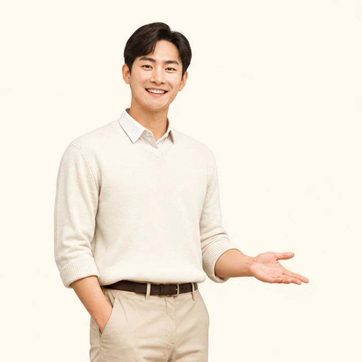 신용불량 아르카나 장기렌트 상담 신청을 안내하는 담당자